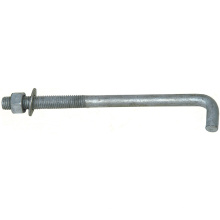 Bright or HDG L Type Anchor Bolt With Nut